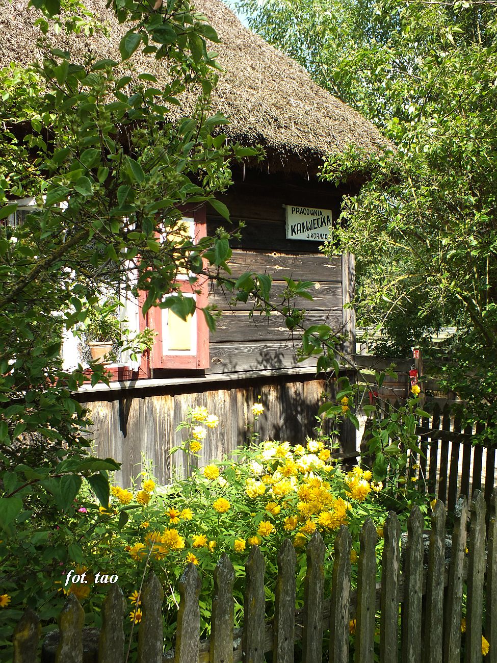 Skansen. Dom z Ligwka, sierpie 2024 r.